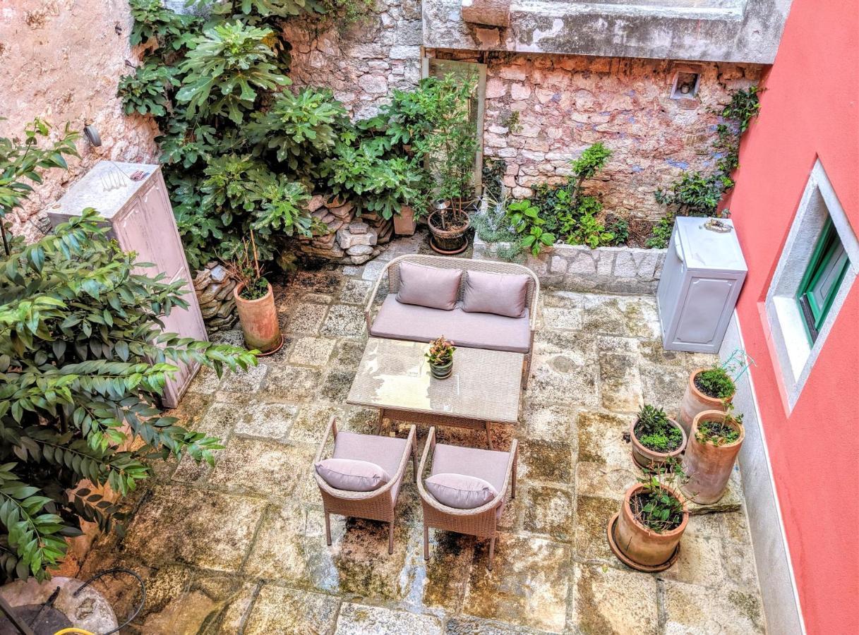 Private Courtyard Medieval Stone In Old Town